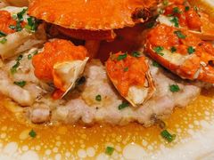 和乐蟹蒸手剁肉饼-广州文华东方酒店·江-由辉师傅主理