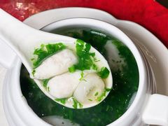 鳕鱼榄竹笙荠菜羹-西安凯悦酒店·湖畔中餐厅