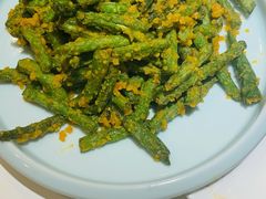 咸蛋黄刀豆-后宫私房菜(汇客美食娱乐广场店)