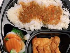 肉酱烤鸡腿饭-肯德基(蓝桥店)