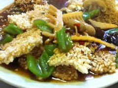 三鲜锅巴-小觉林素菜馆