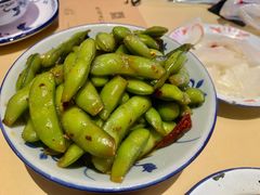 冰镇毛豆-江味龙虾馆·裸蓝龙虾(南山店)