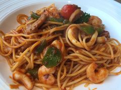 西班牙风情海鲜炒面-必胜客(唐延店)