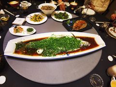 葱香蒸野生翘壳王-许家菜(望江店)