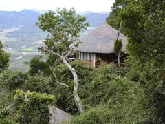 窗外部分景色-三亚亚龙湾人间天堂鸟巢度假村