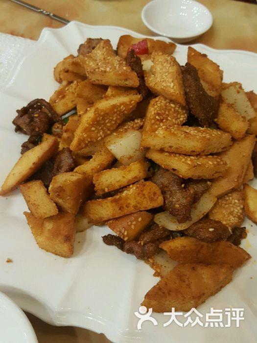 羊肉炒饢