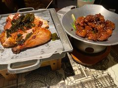 蒜香蜜汁排骨-绿茶餐厅(昌平悦荟店)