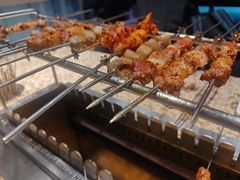 现穿羊肉串-丰茂烤串(六里桥店)
