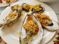 -东来菜馆•手抓海鲜家常菜•海鲜锅贴(鸽子窝店)