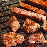 来一盘干式熟成肉眼 