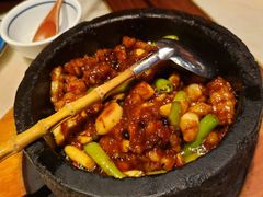 石锅杭椒牛蛙-桂满陇-西湖船宴(西单大悦城店)