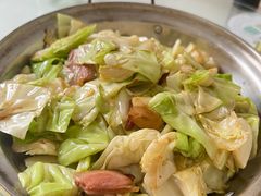 干锅包心菜-农乐园食府(梅城镇店)
