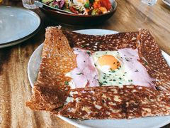 巴黎火腿鸡蛋芝士蘑菇可丽饼-RAC BAR(安福路店)