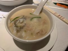 浓汤雪菜黄鱼小馄饨汤-玫瑰厅上海菜(兴国路店)