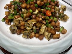 功夫酱爆小海螺-开海·红岛海鲜虾水饺(石老人店)