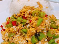 辣椒鸡蛋盖饭-晋一碗刀削面·特色家常菜(云岗店)