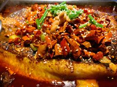 -探鱼·鲜青椒爽麻烤鱼(西南商都店)