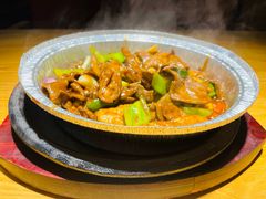 铁板爆三样-小土豆北方菜馆(文慧园店)