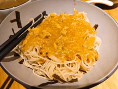 招牌蟹黄金拌面-姚面记·海派家常菜(恒基名人购物中心店)