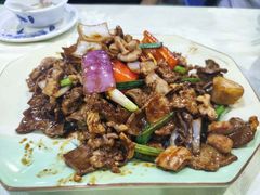 葱姜炒猪杂-标记美食新鲜猪杂(兴南大道店)
