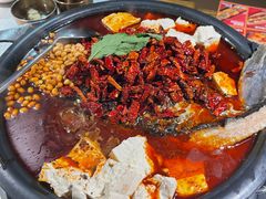 -探鱼·鲜青椒爽麻烤鱼(天河优托邦店)