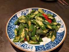 清炒秋葵-茶肆(仙林店)