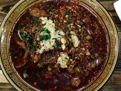 水煮牛肉-廖老妈蹄花(中海国际店)