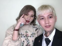 点击看大图 -3AM HAIR SALON染发接发