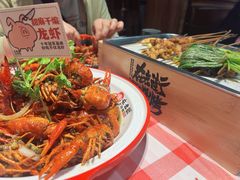 -在老街·淮安大排档·甜麻干煸龙虾·烧烤(河下古镇店)