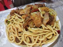 牛杂炒面-陕西特色牛肉面