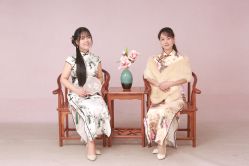 -时光纪亲子全家福照相馆(静安店母女写真父母纪念照)