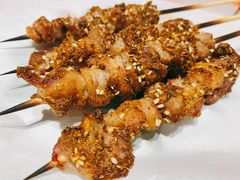 果木炭烤鲜羊肉串-烧货·活海鲜炭烧(湖滨商业街店)