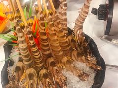 花竹虾-鲜入围煮花胶鸡海鲜火锅