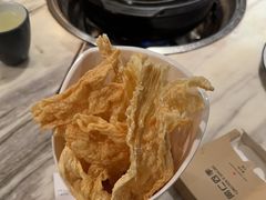 炸腐竹-同仁四季椰子鸡(福田东园总店)