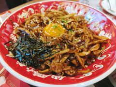 爆炒黑椒牛五花饭-仙隐小鹿中華の日料(荣民龙首广场店)