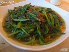 豆豉鲮鱼油麦菜-名盛园饭店清真(龙潭区店)