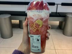 雪山莓莓桂花冻-喜茶(东莞汇一城店)