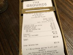 账单-The Grounds of Alexandria
