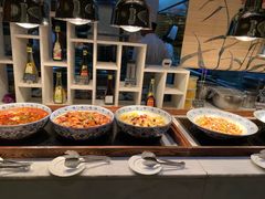 自助取餐区-杭州钱江新城万怡酒店-西餐厅