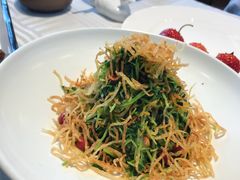 巧拌豆苗-四季民福烤鸭店(王府井灯市口店)