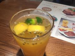 百香果柠檬茶-牛扒驾到(东城星河城嘉荣店)