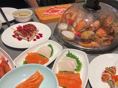 -一方渔歌蒸汽海鲜自助(文化路万达广场店)