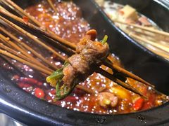 香菜牛肉-小郡肝串串(解放碑店)