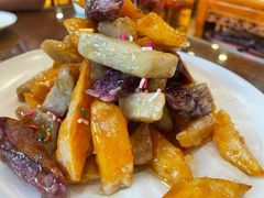 拔丝三宝-那家老院子东北菜·饺子·小鸡炖蘑菇(艳华街店)