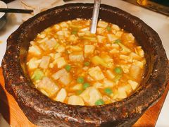 石锅鸡汤豆腐-绿茶餐厅(千岛湖银泰城店)