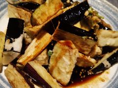 果仁脆皮茄子-后海16号·北京私房菜