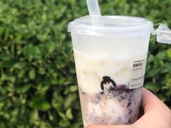 紫薯芋泥鲜乳-九秋茶铺(三里屯店)