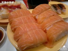 三文鱼还是蛮好吃饿！-争鲜回转寿司(飞洲国际店)