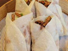京酱肉丝卷-枣子树素餐厅(铂金城店)