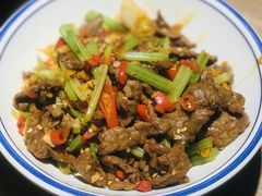 山椒炒牛肉-师傅说·湘菜馆(双井店)